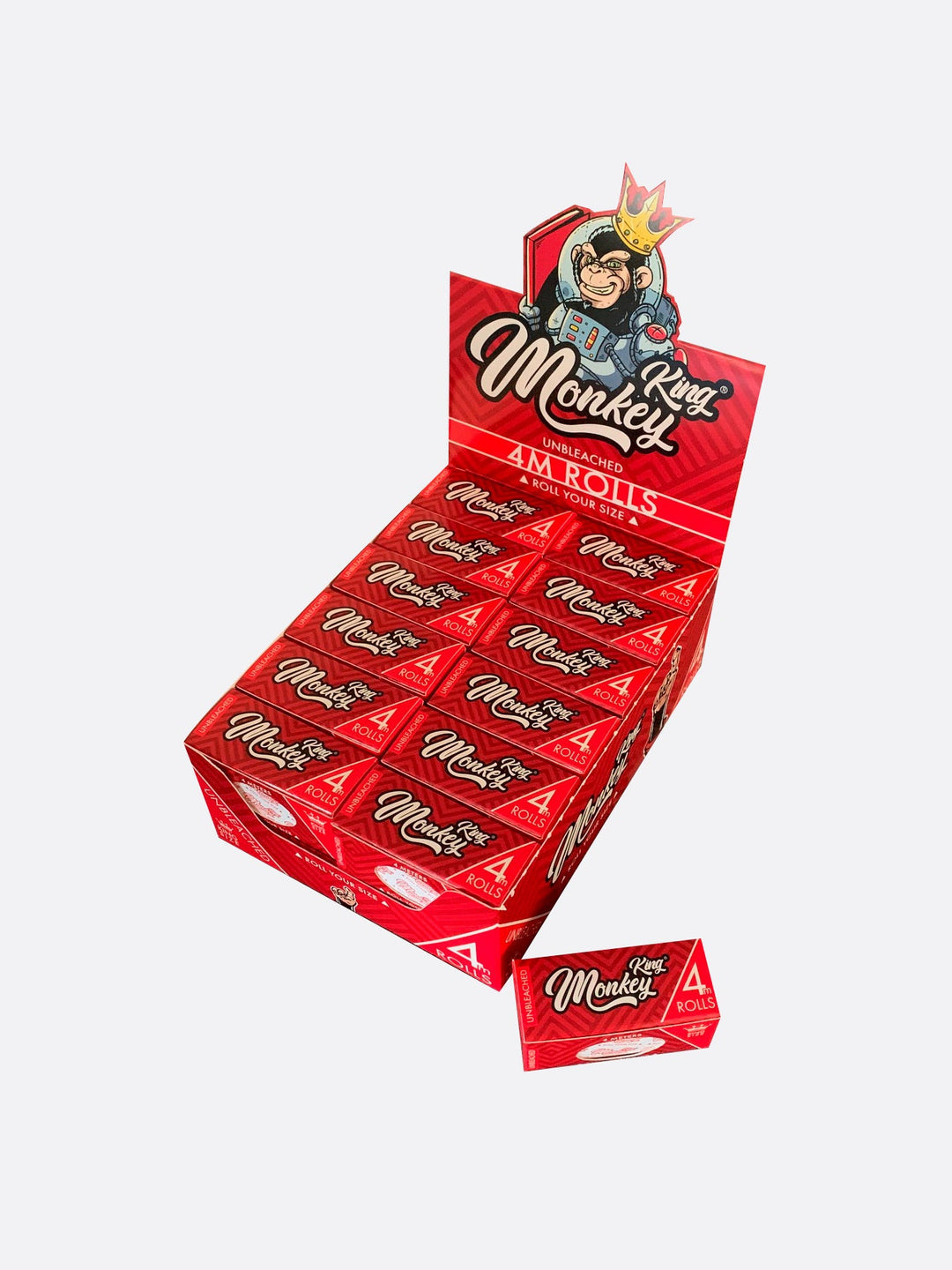 MONKEY KING ROLL 4M UNB. | ROLLING PAPERS | REGO INTERNATIONAL | Canna Kingdom Online Store Buy Delivery