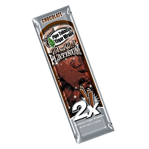 BLUNT WRAP DOUBLE PLATINUM CHOCOLATE | WRAPS | REGO INTERNATIONAL | Canna Kingdom Online Store Buy Delivery