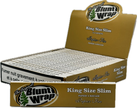 BLUNT WRAP GOLD KS | ROLLING PAPERS | REGO INTERNATIONAL | Canna Kingdom Online Store Buy Delivery