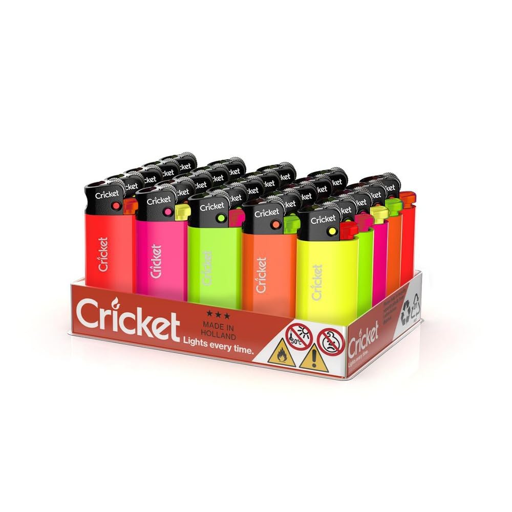 CRICKET FLUO TRAY FLINT | LIGHTERS | REGO INTERNATIONAL | Canna Kingdom Online Store Buy Delivery