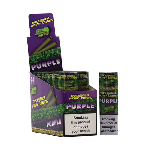 CYCLONES HEMP CONES PURPLE | CONES | REGO INTERNATIONAL | Canna Kingdom Online Store Buy Delivery