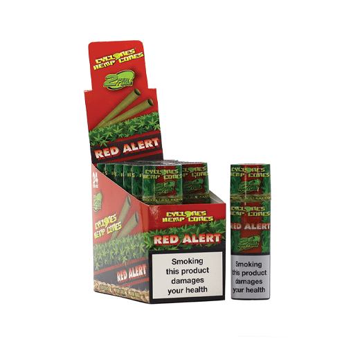 CYCLONES HEMP CONES RED ALERT | CONES | REGO INTERNATIONAL | Canna Kingdom Online Store Buy Delivery