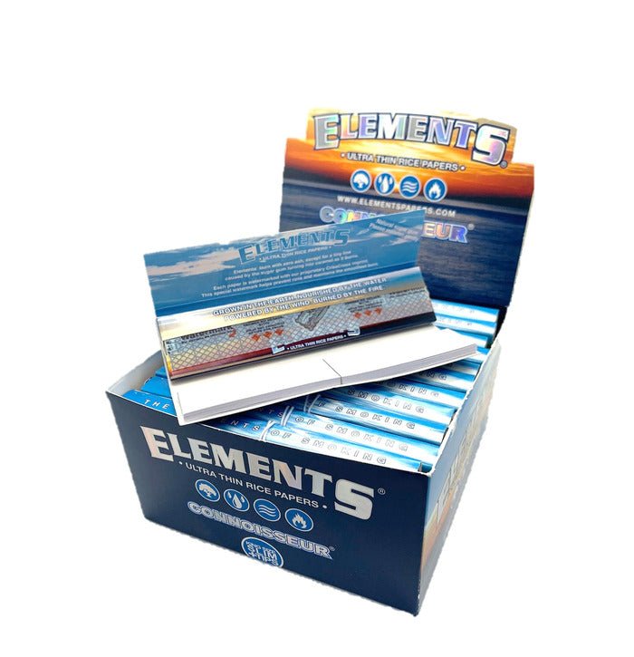 ELEMENTS BLUE ROLLING PAPERS K/S + TIPS – Canna Kingdom
