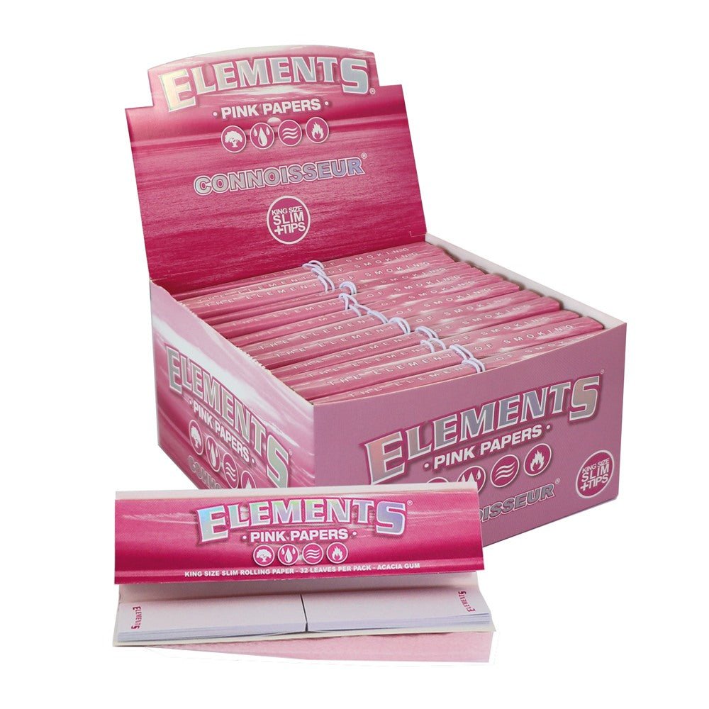 ELEMENTS PINK K/S + TIPS | ROLLING PAPERS | REGO INTERNATIONAL | Canna Kingdom Online Store Buy Delivery