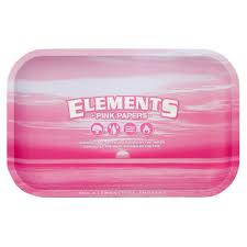 ELEMENTS PINK ROLLING TRAY SMALL 18CM | TRAYS | REGO INTERNATIONAL HQ | Canna Kingdom Online Store Buy Delivery