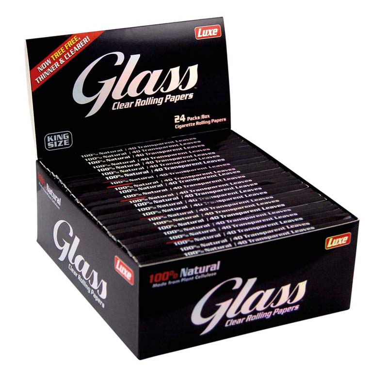 GLASS LUXE KS CLEAR PAPER | ROLLING PAPERS | REGO INTERNATIONAL | Canna Kingdom Online Store Buy Delivery