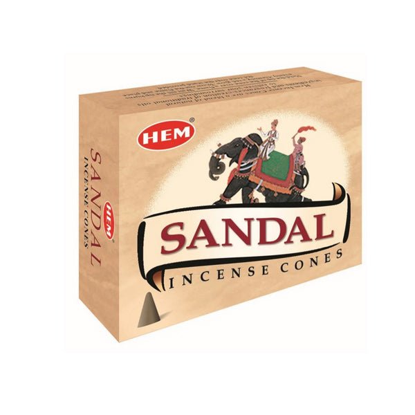 HEM INCENSE CONES SANDAL | INCENSE | Canna Kingdom | Canna Kingdom Online Store Buy Delivery