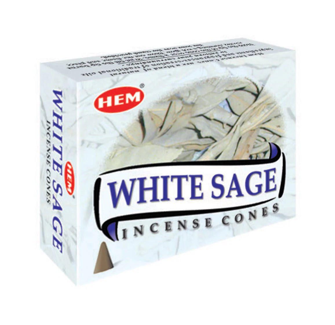HEM INCENSE CONES WHITE SAGE | INCENSE | Canna Kingdom | Canna Kingdom Online Store Buy Delivery