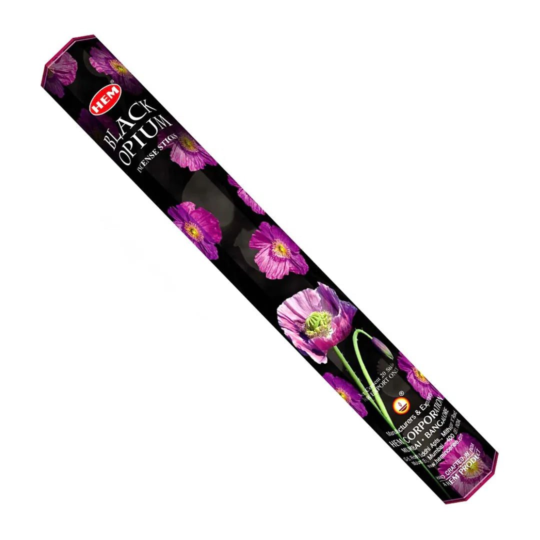 HEM INCENSE STICKS BLACK OPIUM | INCENSE | Canna Kingdom | Canna Kingdom Online Store Buy Delivery