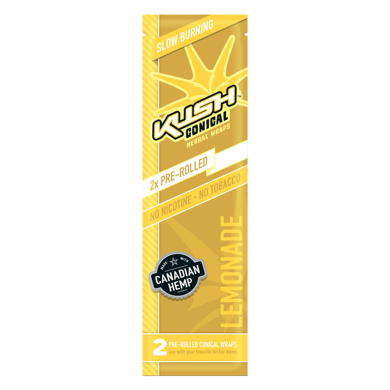 KUSH CONICAL WRAPS LEMONADE | WRAPS | REGO INTERNATIONAL | Canna Kingdom Online Store Buy Delivery