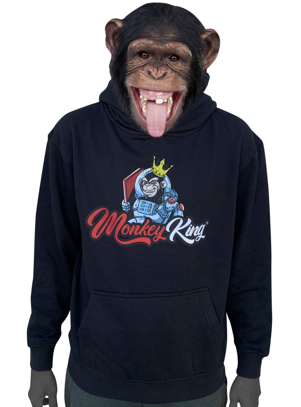 M MONKEY KING HOODIE BLACK | APPAREL | REGO INTERNATIONAL | Canna Kingdom Online Store Buy Delivery