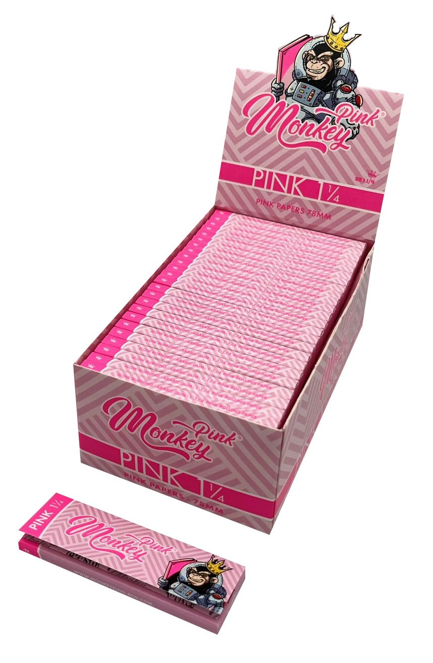 MONKEY KING 1 1/4 PINK | ROLLING PAPERS | REGO INTERNATIONAL | Canna Kingdom Online Store Buy Delivery