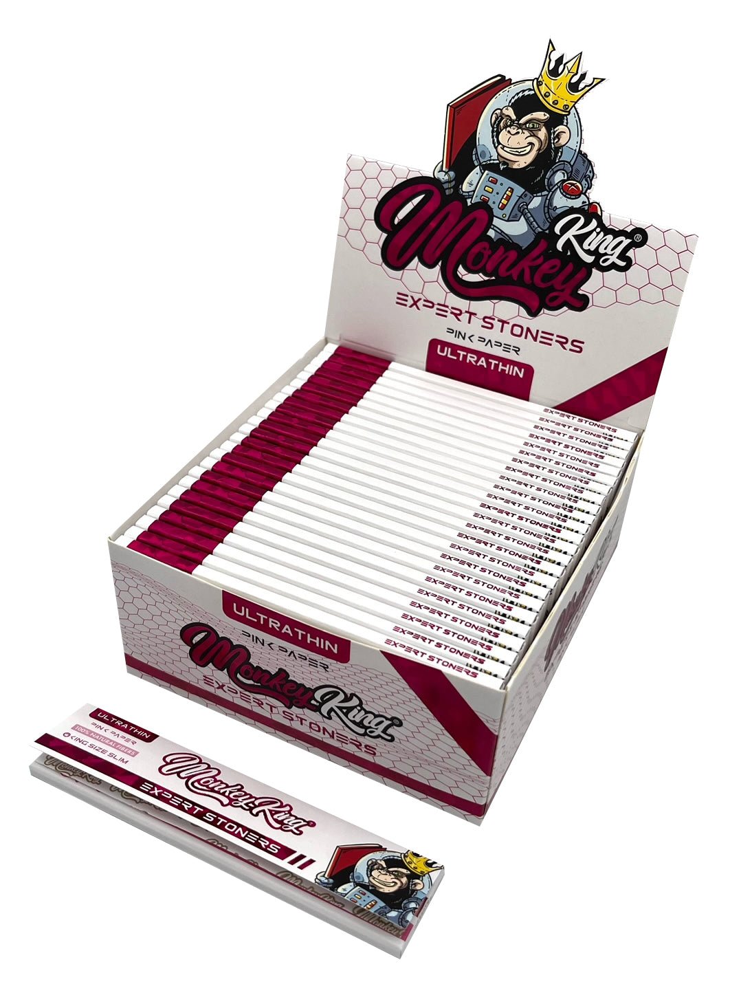 MONKEY KING EXPERT STONER KS PINK | ROLLING PAPERS | REGO INTERNATIONAL | Canna Kingdom Online Store Buy Delivery