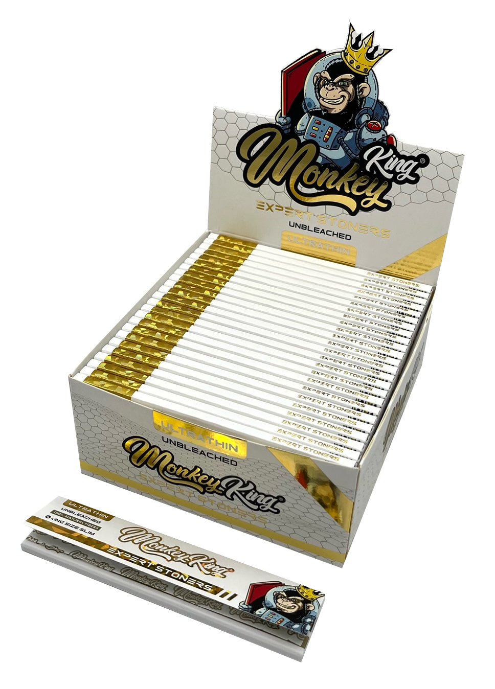 MONKEY KING EXPERT STONER KS UNBLEACHED | ROLLING PAPERS | REGO INTERNATIONAL | Canna Kingdom Online Store Buy Delivery