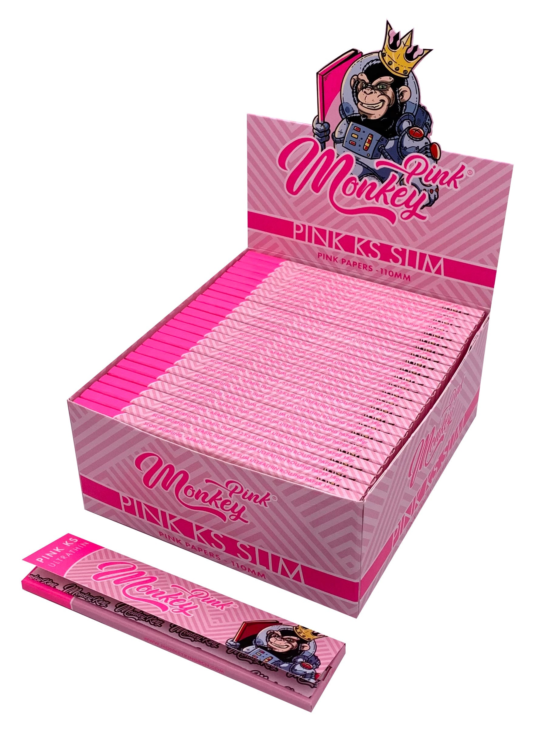 MONKEY KING KS PINK | ROLLING PAPERS | REGO INTERNATIONAL | Canna Kingdom Online Store Buy Delivery