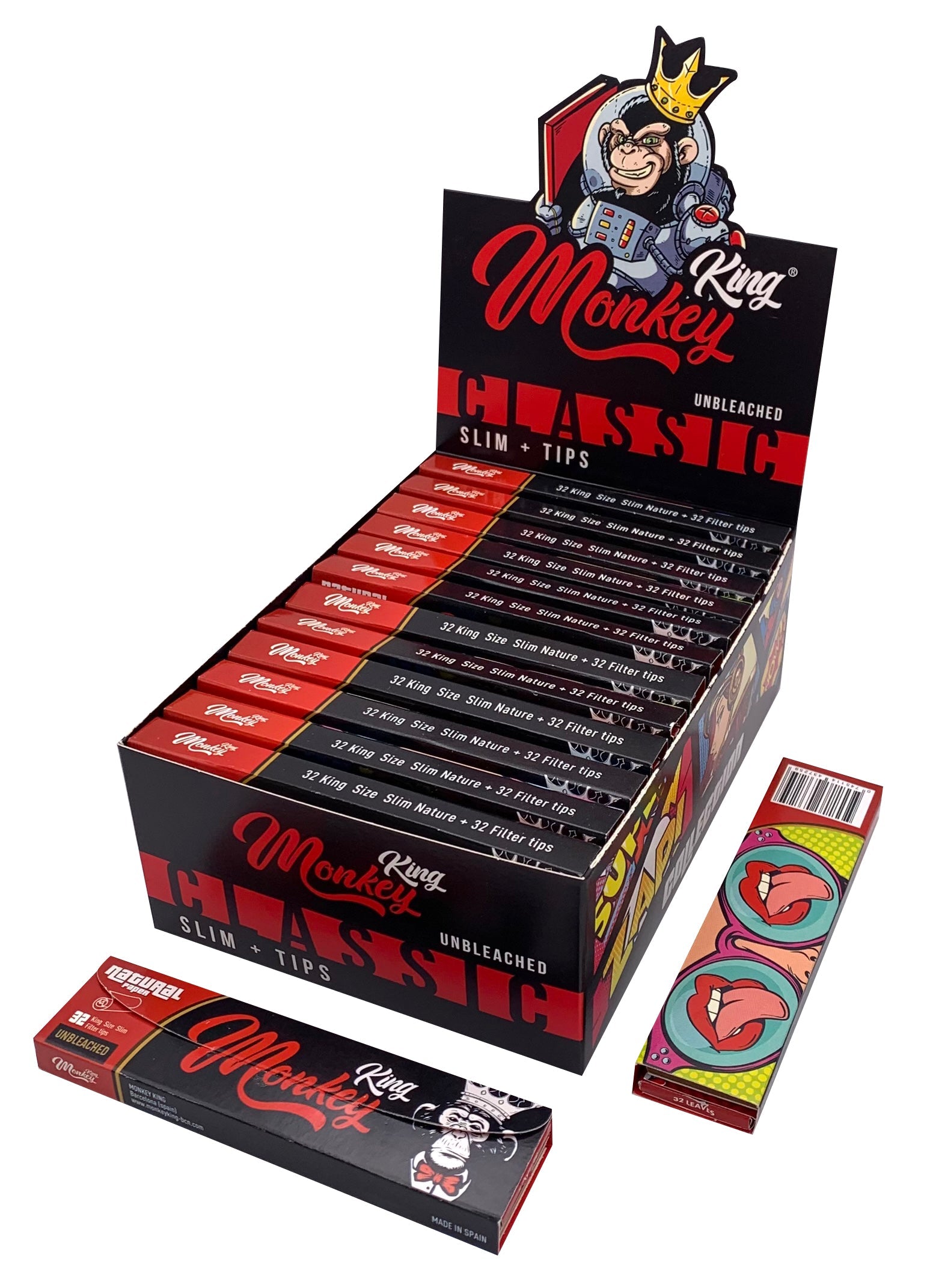 MONKEY KING KS + TIPS CLASSIC | ROLLING PAPERS | REGO INTERNATIONAL | Canna Kingdom Online Store Buy Delivery