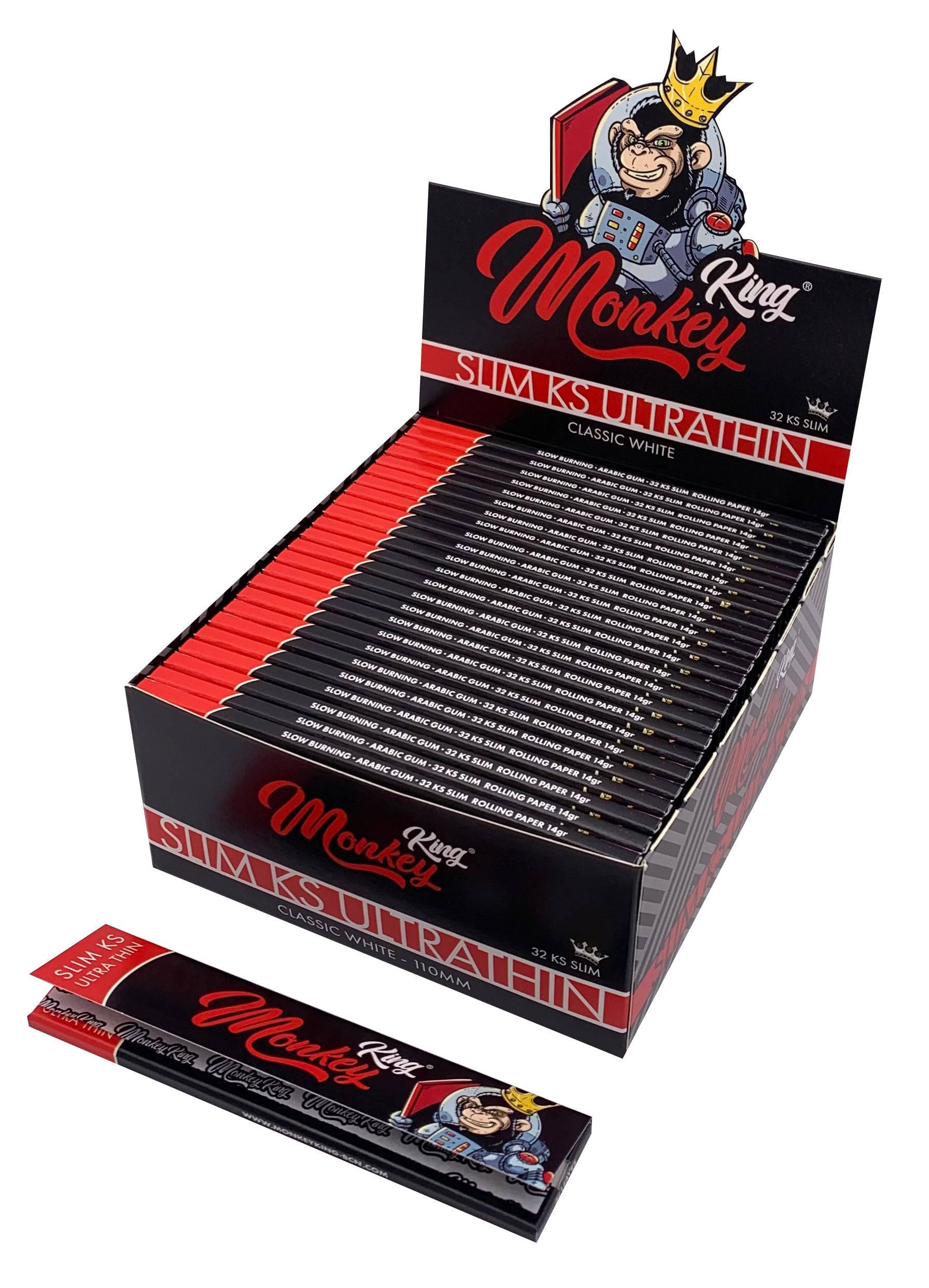 MONKEY KING KS WHITE | ROLLING PAPERS | REGO INTERNATIONAL | Canna Kingdom Online Store Buy Delivery