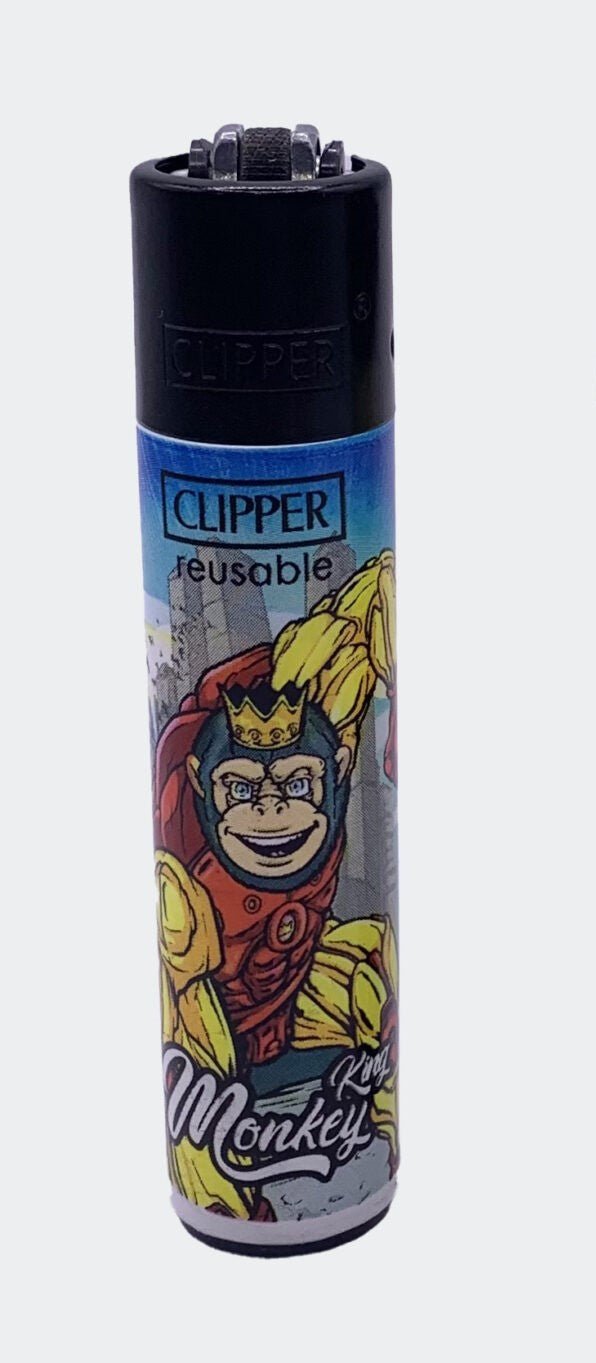 MONKEY KING LIGHTER CLIPPER SUPER HERO IRON MAN | LIGHTERS | REGO INTERNATIONAL | Canna Kingdom Online Store Buy Delivery