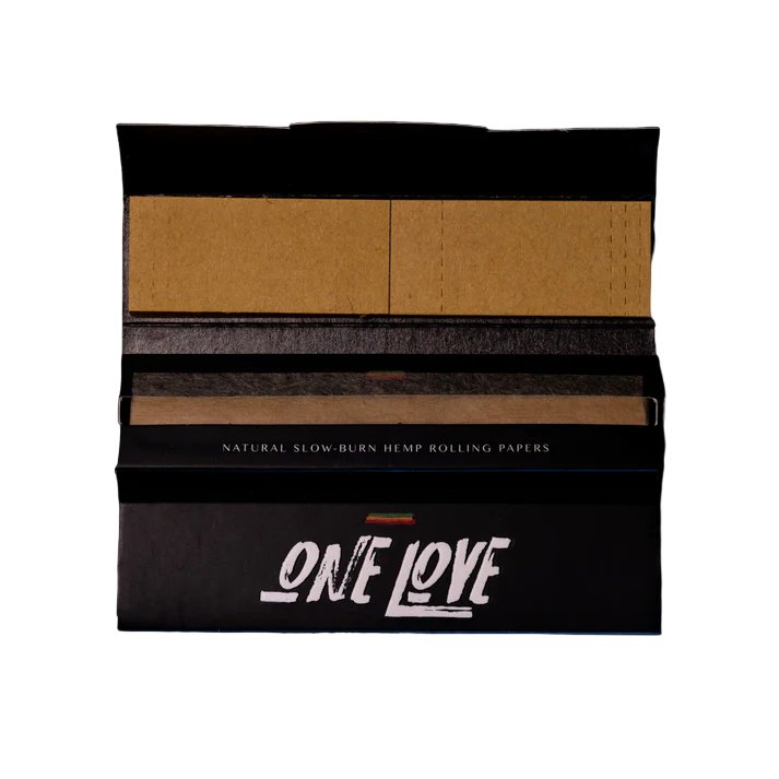 ONE LOVE GOLD LEAF K/S + TIPS | ROLLING PAPERS | REGO INTERNATIONAL | Canna Kingdom Online Store Buy Delivery