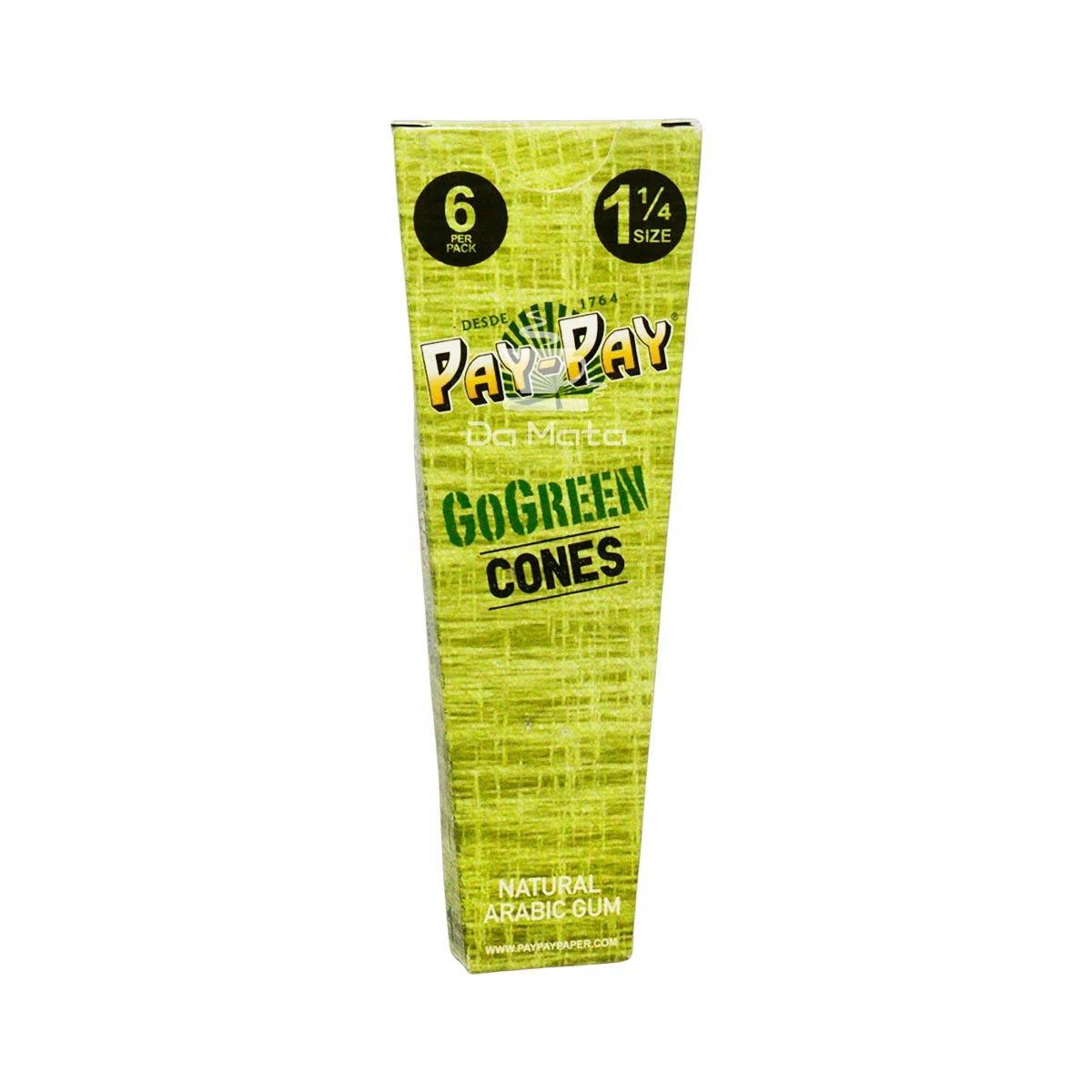 PAY - PAY GOGREEN CONES 1 1/4 6 PACK | CONES | REGO INTERNATIONAL | Canna Kingdom Online Store Buy Delivery