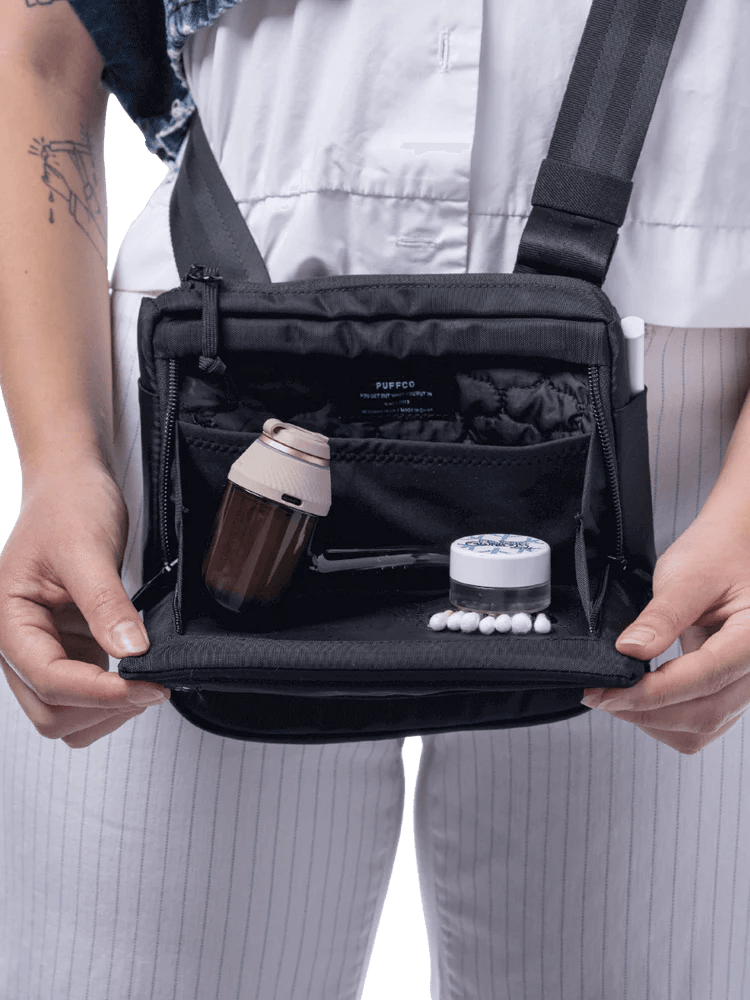 Oleva Rerego Bag PUFFCO PROXY TRAVEL BAG BLACK – Canna Kingdom