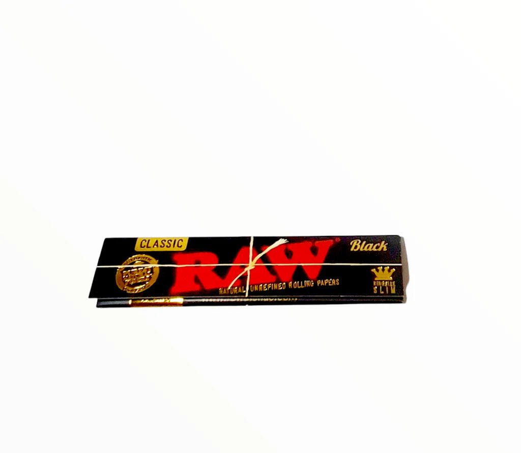 RAW BLACK CLASSIC K/S SLIM | ROLLING PAPERS | REGO INTERNATIONAL | Canna Kingdom Online Store Buy Delivery