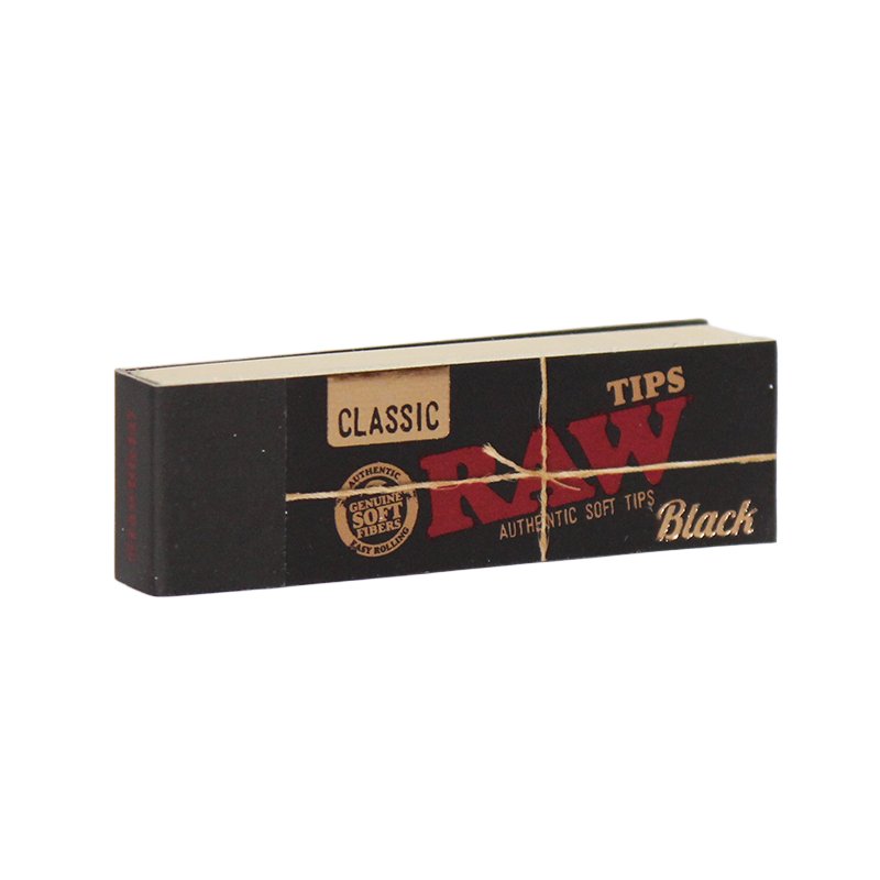 RAW BLACK TIPS | FILTERS | REGO INTERNATIONAL | Canna Kingdom Online Store Buy Delivery