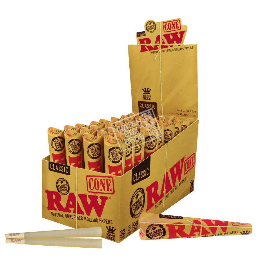 RAW CLASSIC CONES 3 PACK KS | CONES | REGO INTERNATIONAL | Canna Kingdom Online Store Buy Delivery