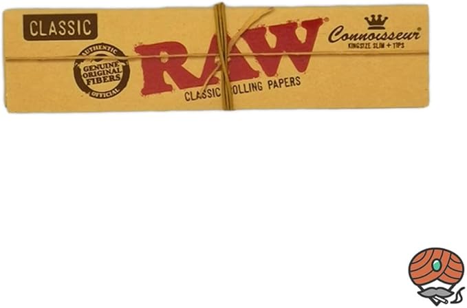 RAW CLASSIC CONNOISSEUR KS SLIM + TIPS | ROLLING PAPERS | REGO INTERNATIONAL | Canna Kingdom Online Store Buy Delivery