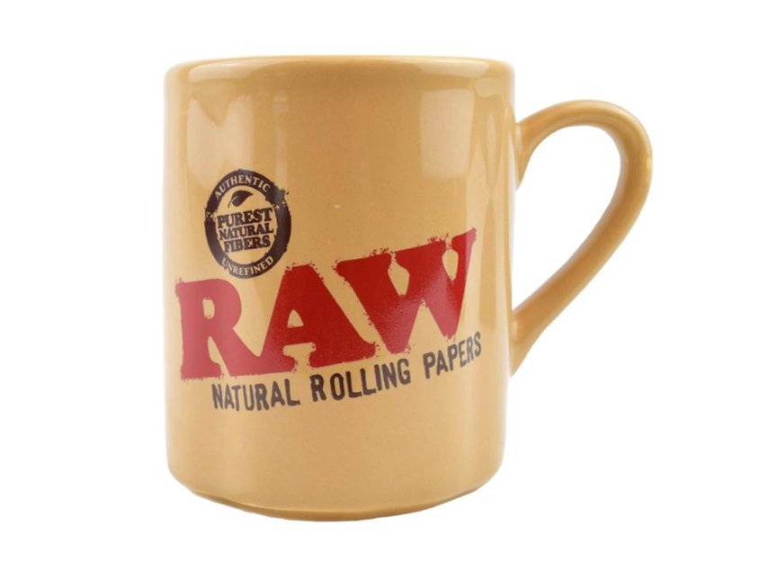 RAW COFFEE MUG BROWN | APPAREL | REGO INTERNATIONAL | Canna Kingdom Online Store Buy Delivery