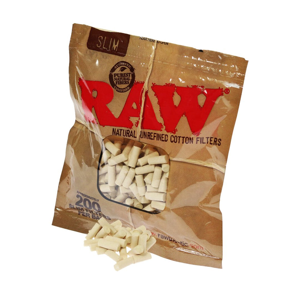 RAW COTTON FILTERS SLIM | FILTERS | REGO INTERNATIONAL | Canna Kingdom Online Store Buy Delivery