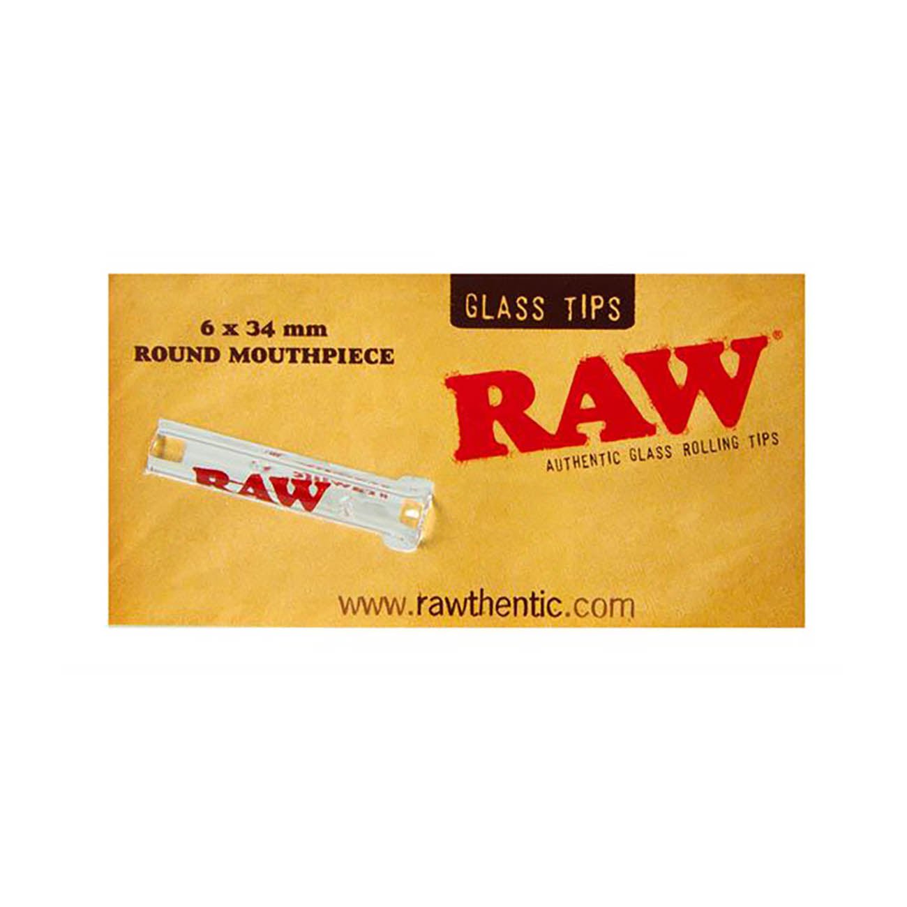 RAW GLASS TIPS ROUND MOUTHPIECE | FILTERS | REGO INTERNATIONAL | Canna Kingdom Online Store Buy Delivery