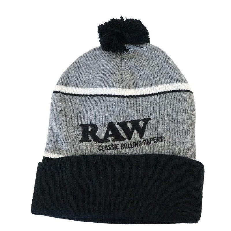 RAW GREY BEANIE | APPAREL | REGO INTERNATIONAL | Canna Kingdom Online Store Buy Delivery