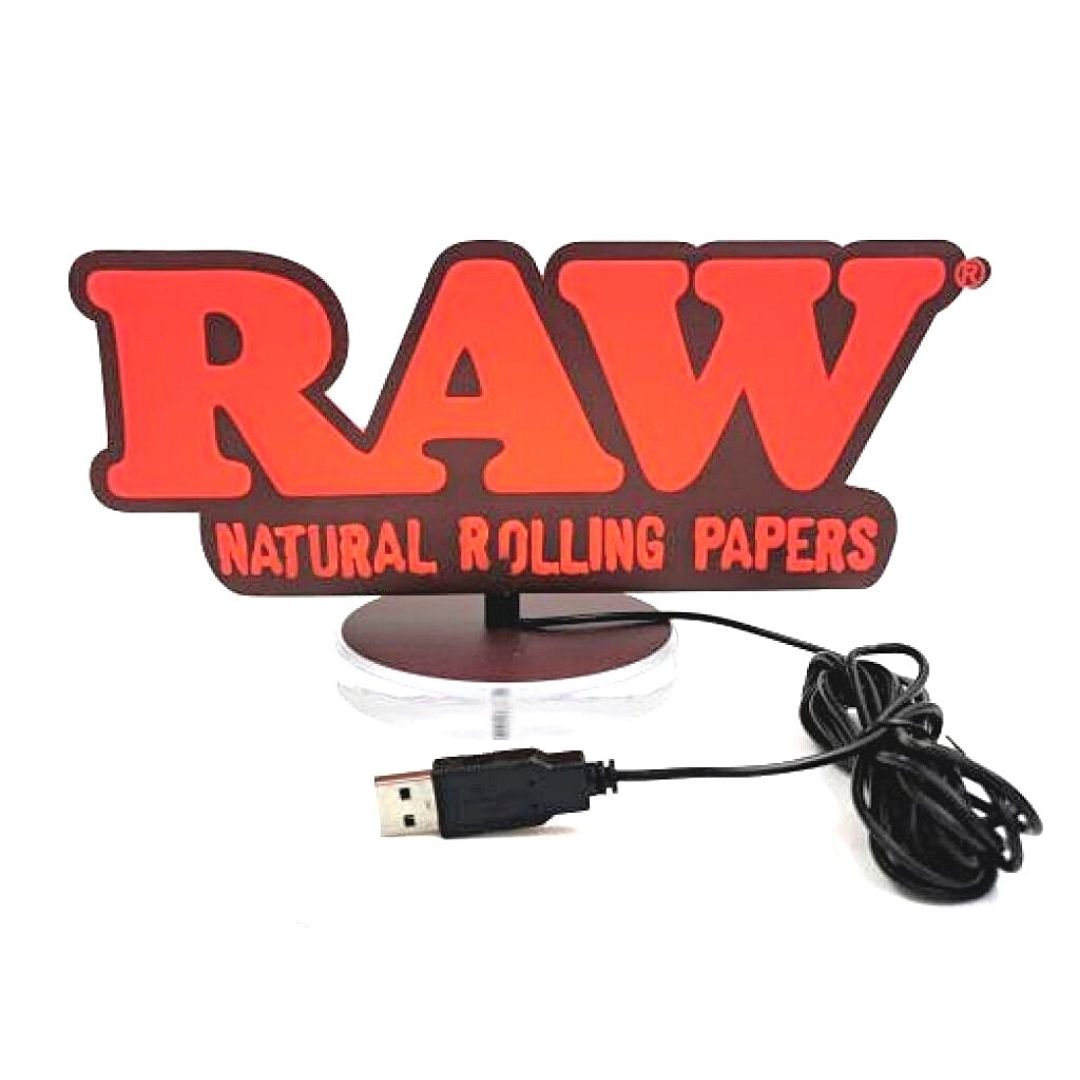 RAW LIGHTED SIGN USB | APPAREL | REGO INTERNATIONAL | Canna Kingdom Online Store Buy Delivery