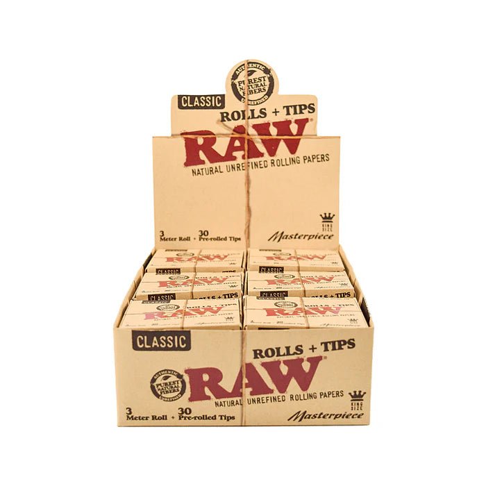 RAW MASTERPIECE K/S 3M ROLL + TIPS | ROLLING PAPERS | REGO INTERNATIONAL | Canna Kingdom Online Store Buy Delivery