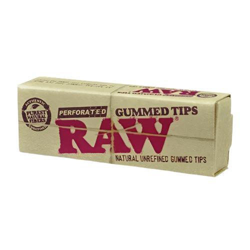 RAW PERFORATED GUMMED TIPS | FILTERS | REGO INTERNATIONAL | Canna Kingdom Online Store Buy Delivery