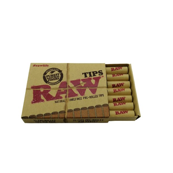 RAW PREROLLED TIPS | FILTERS | REGO INTERNATIONAL | Canna Kingdom Online Store Buy Delivery