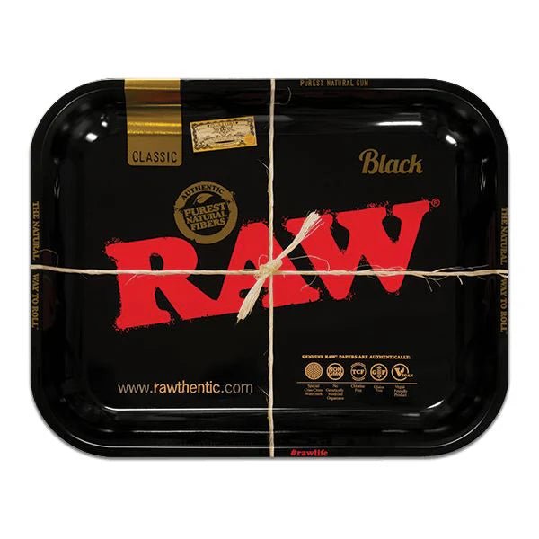 RAW TRAY MEDIUM BLACK 35CM | TRAYS | REGO INTERNATIONAL | Canna Kingdom Online Store Buy Delivery