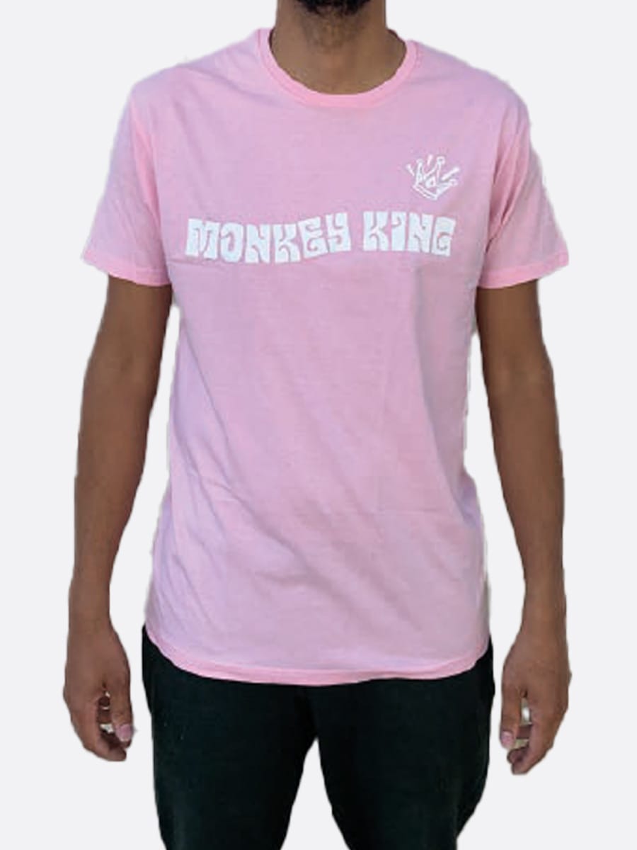 S MONKEY KING TSHIRT PINK | APPAREL | REGO INTERNATIONAL | Canna Kingdom Online Store Buy Delivery