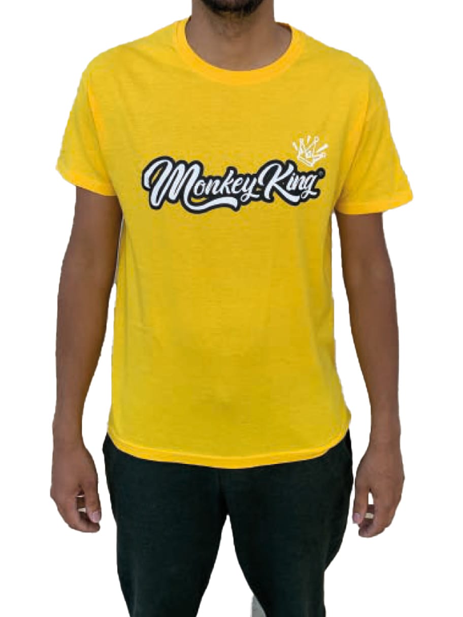 S MONKEY KING TSHIRT YELLOW | APPAREL | REGO INTERNATIONAL | Canna Kingdom Online Store Buy Delivery