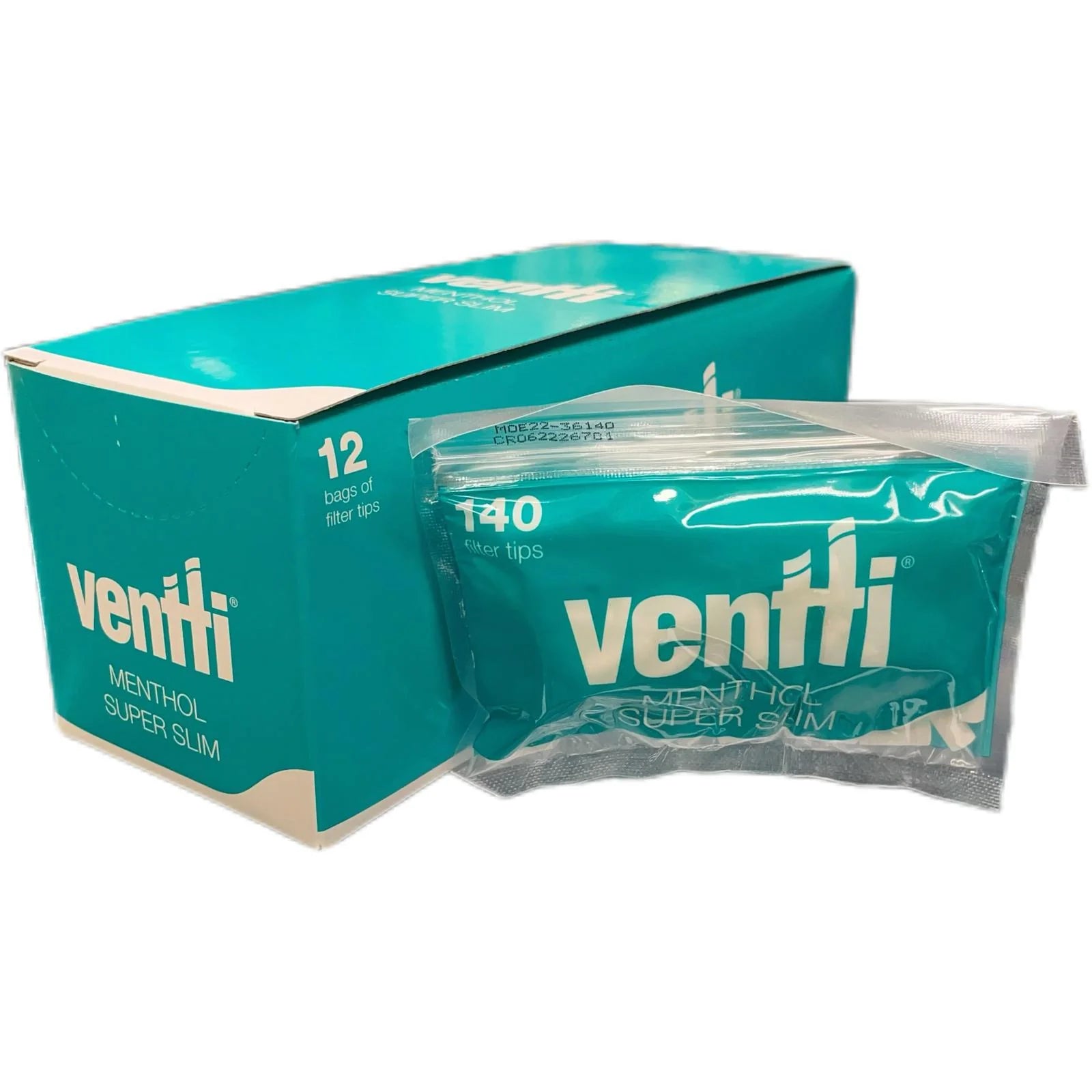 VENTTI GREEN MENTHOL SUPER SLIM FILTER TUPS | FILTERS | REGO INTERNATIONAL | Canna Kingdom Online Store Buy Delivery